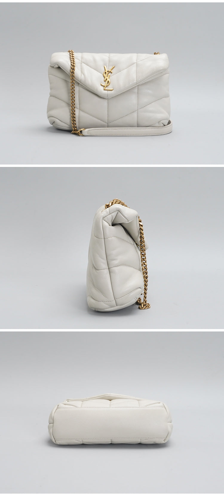 YVE Saint Laurent PUFFER SMALL in Nappa leather Shoulder Bag BGP186316