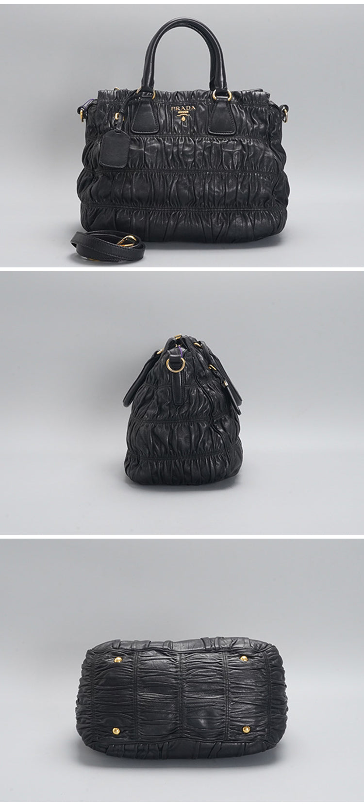 PRADA  Logo Gaufre  Tote Bag BGP191491