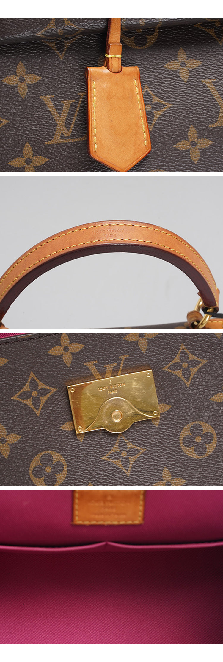 Louis Vuitton Brown Monogram Cluny BB Top Handle Bag BGP199902
