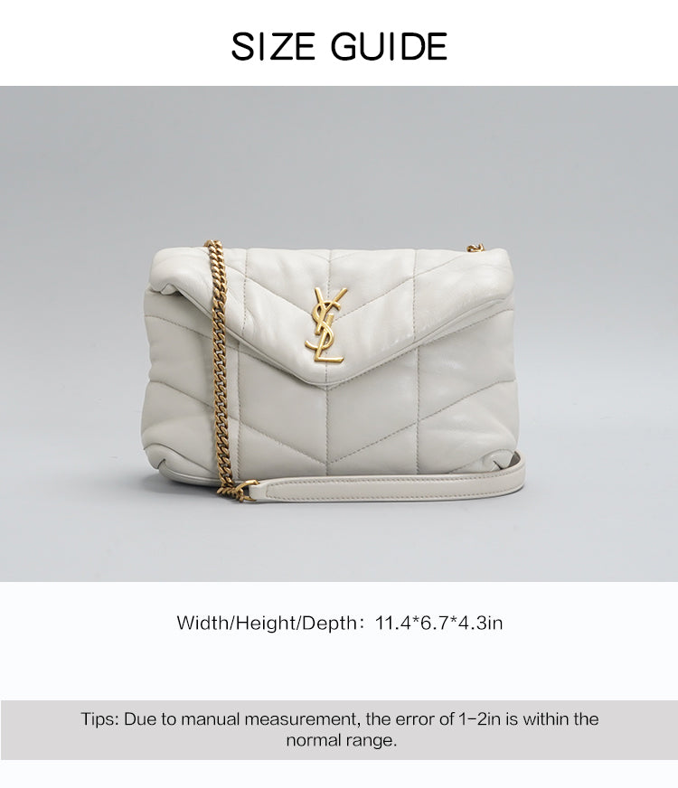 YVE Saint Laurent PUFFER SMALL in Nappa leather Shoulder Bag BGP186316